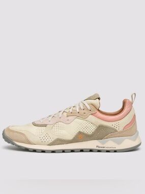 NWT Flower Mountain PUERH UNI LIMITED EDITION Suede technical fabric sneakers